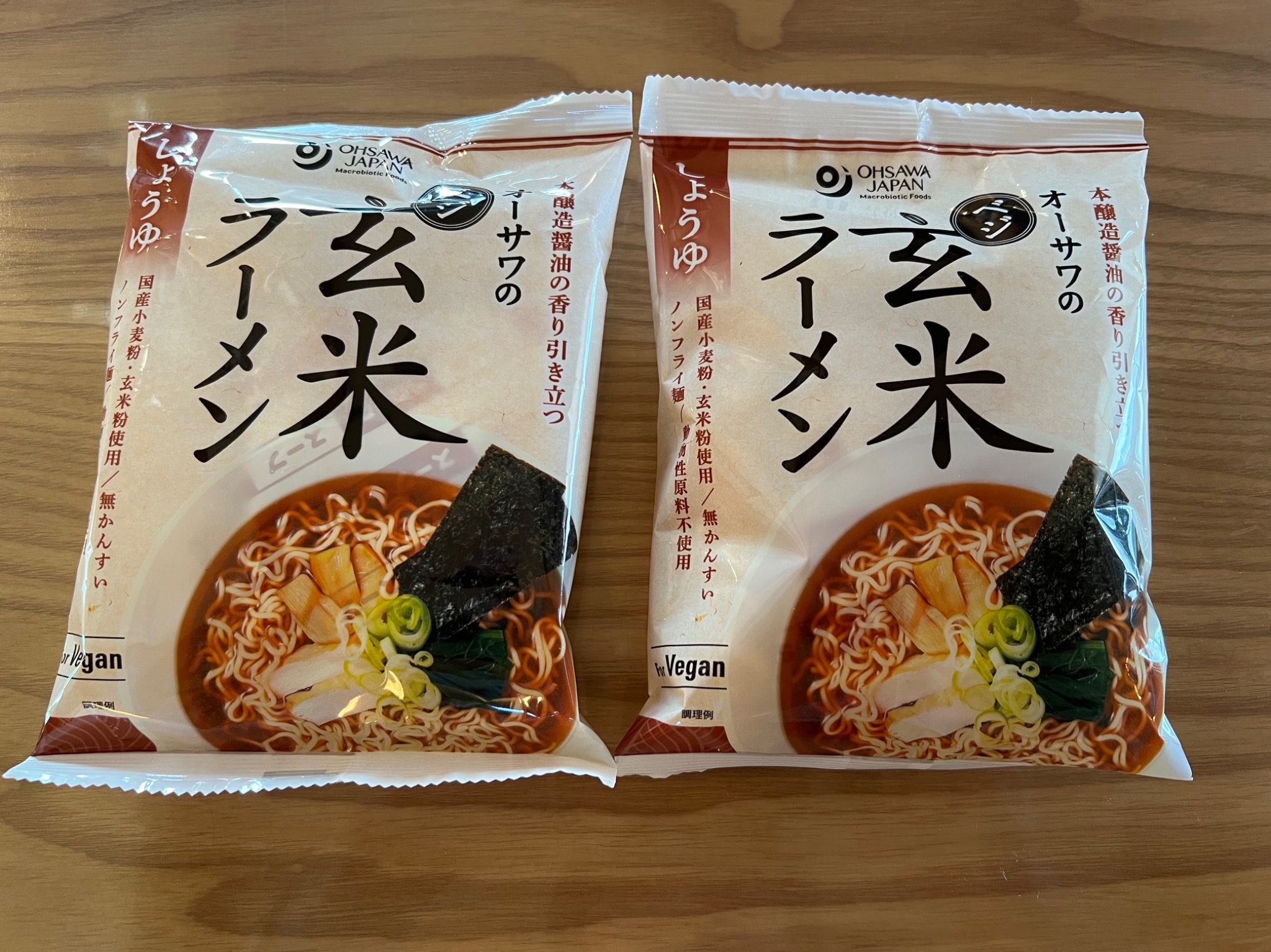 オーサワのベジ玄米ラーメン しょうゆ
