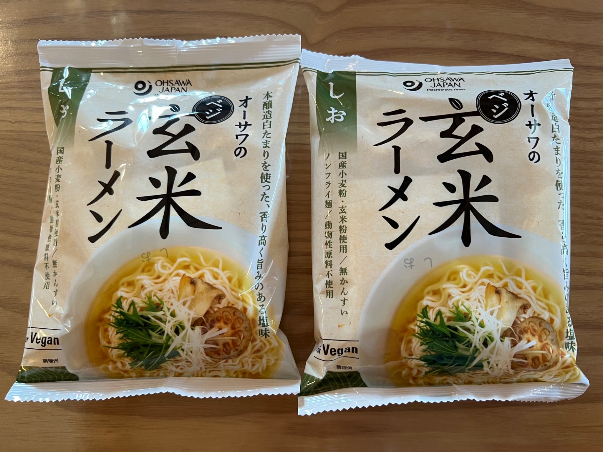 オーサワのベジ玄米ラーメン しお